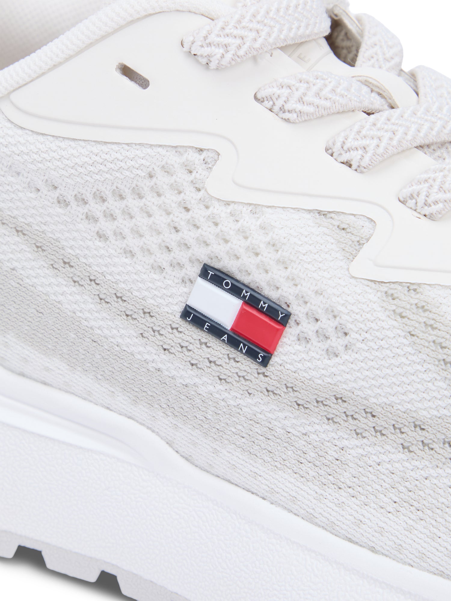 Mesh Jacquard Knit Cleat Trainers