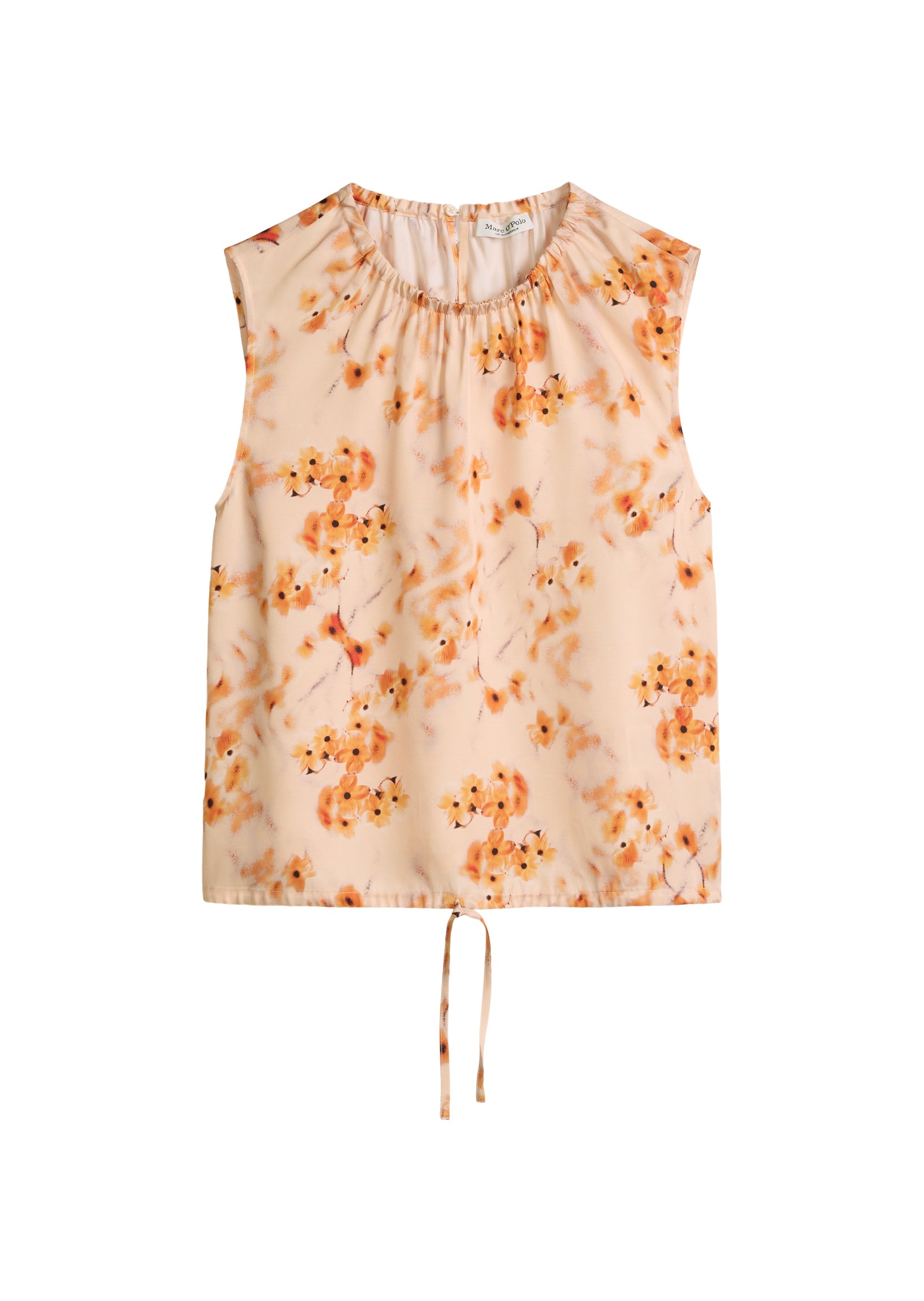 Ärmelloses Print-Bluse regular
