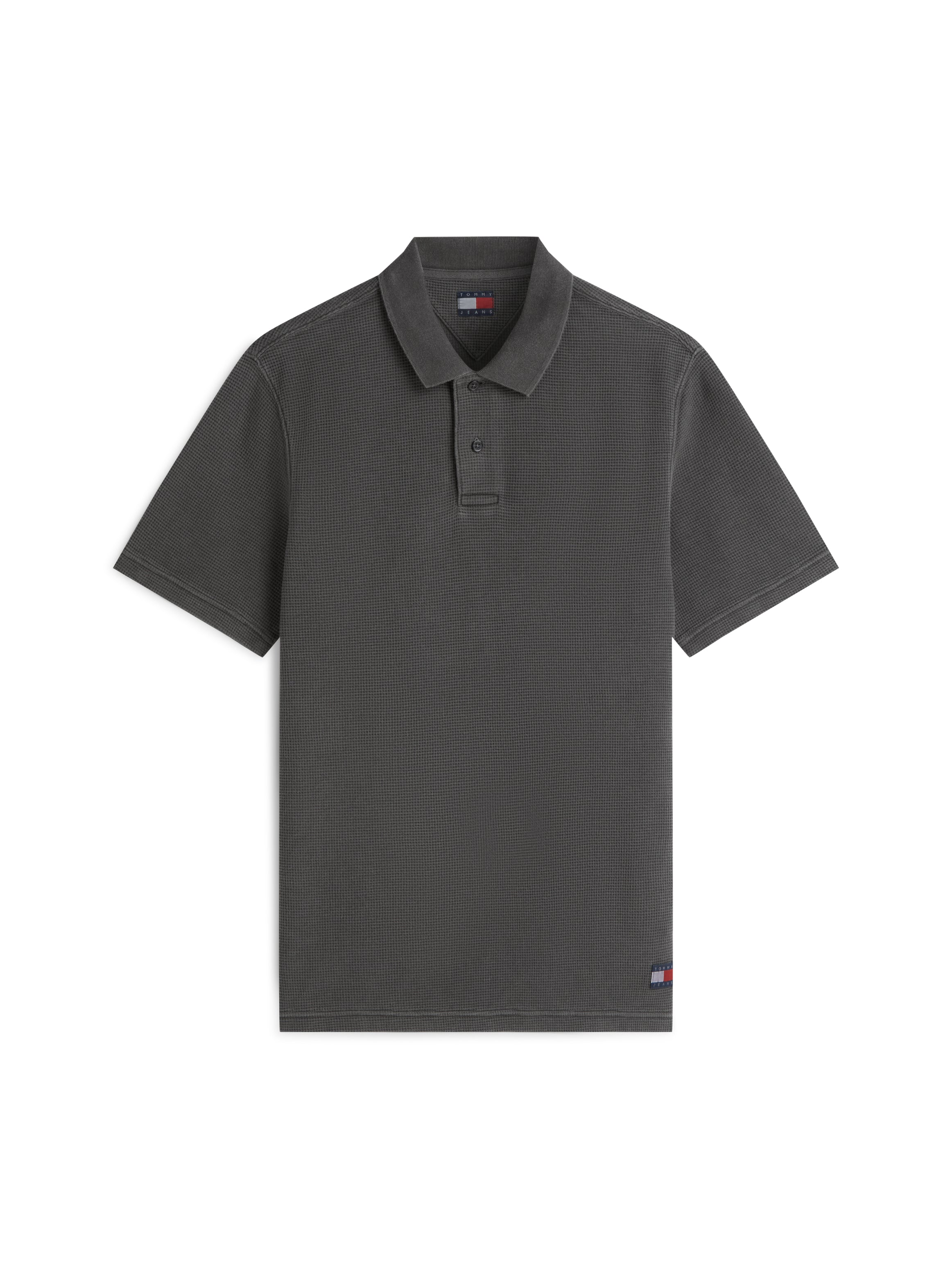 TJM REG WASHED WAFFLE POLO EXT