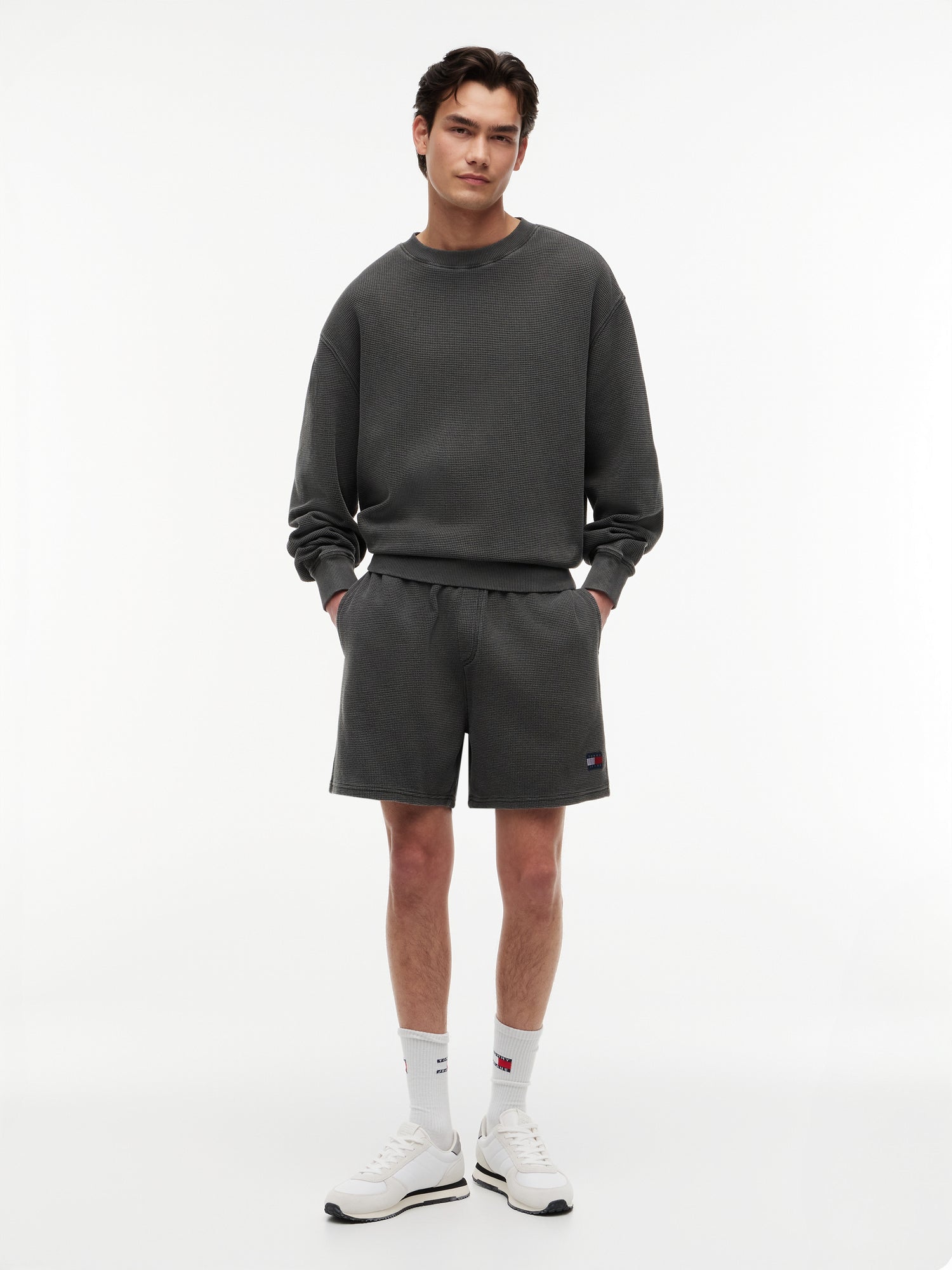 TJM WASHED WAFFLE BEACH SHORT
