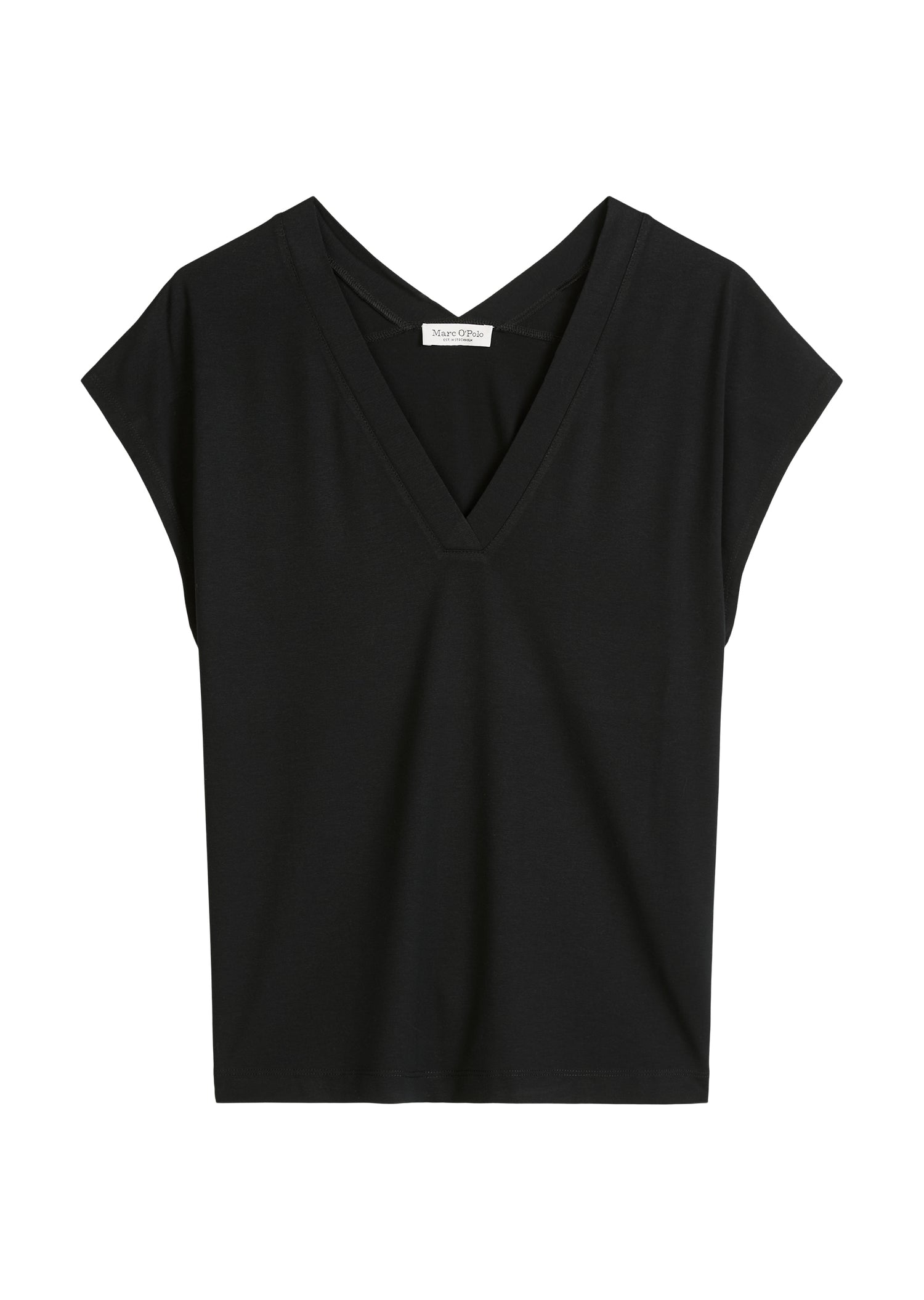 Ärmellose Jerseybluse relaxed
