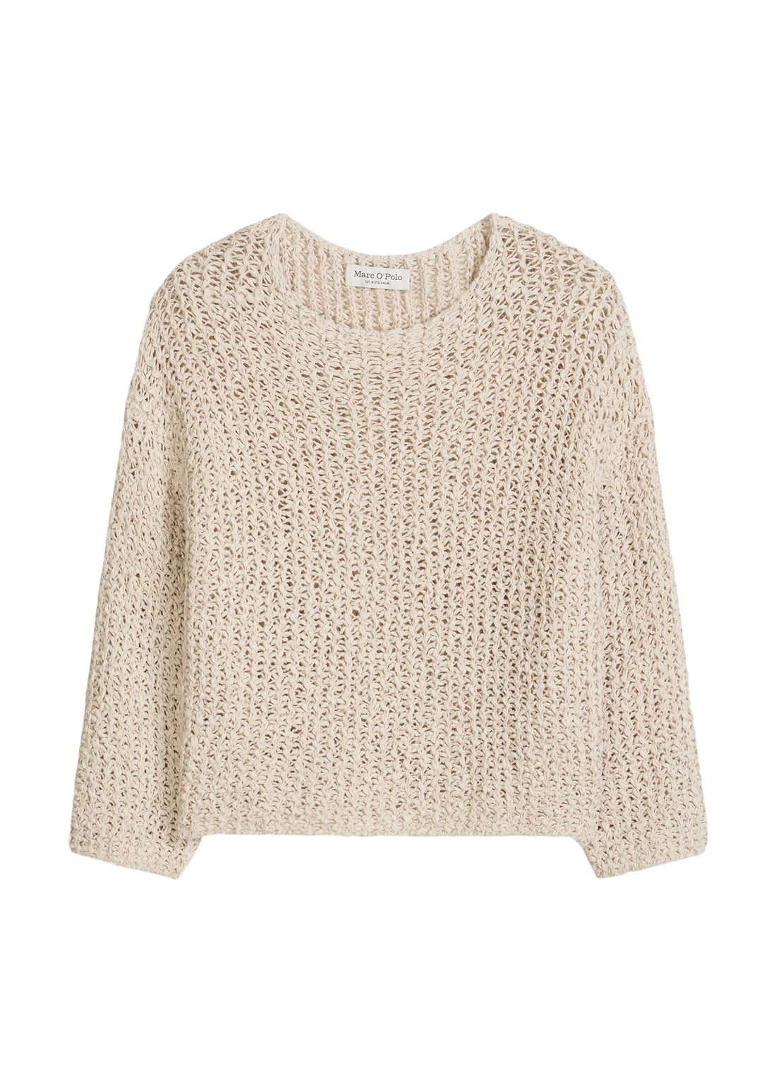Pullover loose cropped