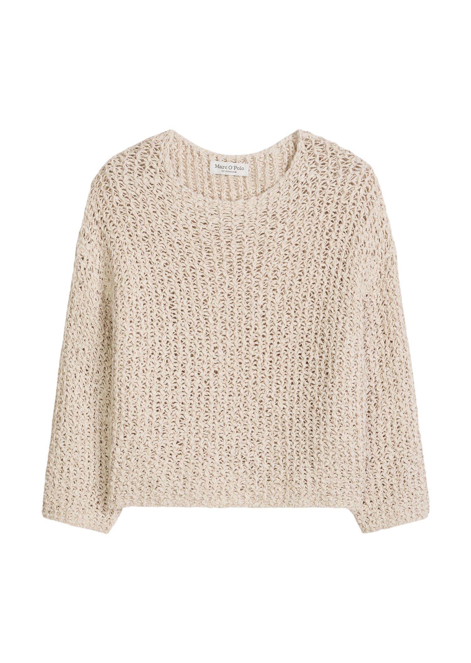 Pullover loose cropped