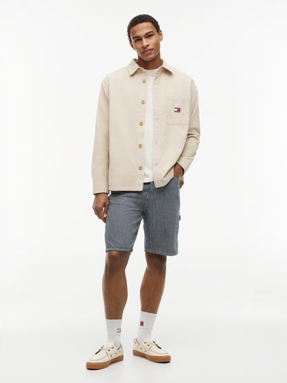 TJM BRICK CORD OVERSHIRT EXT