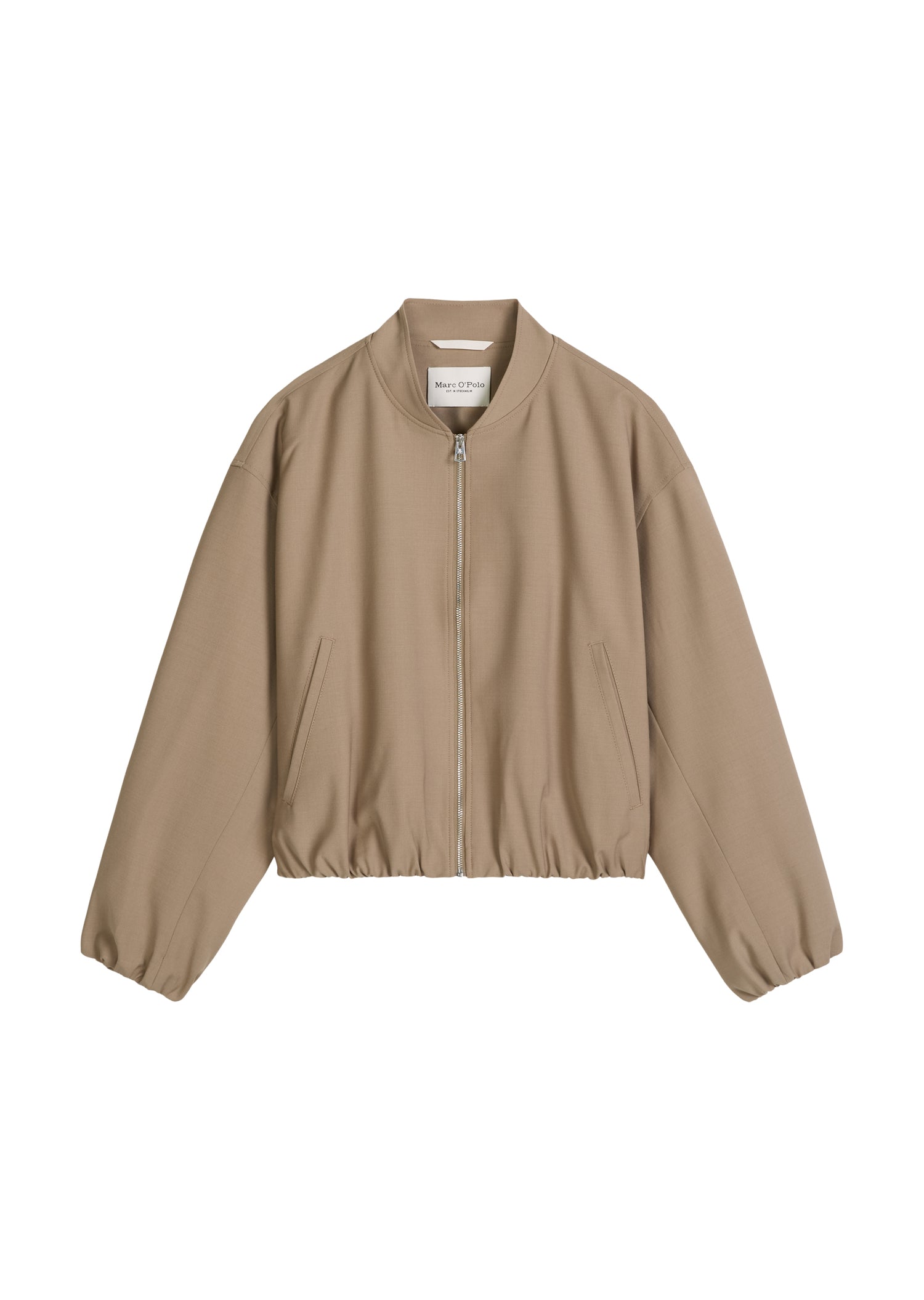 Blouson shaped cropped
