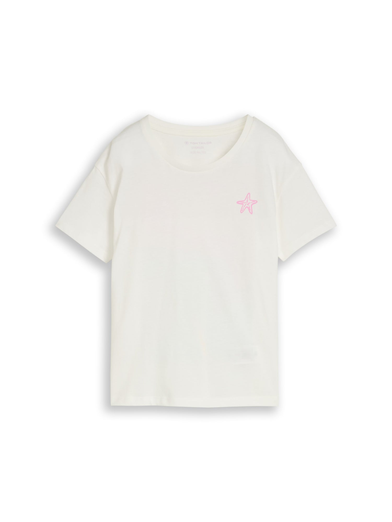 Oversize T-Shirt mit Rückenprint