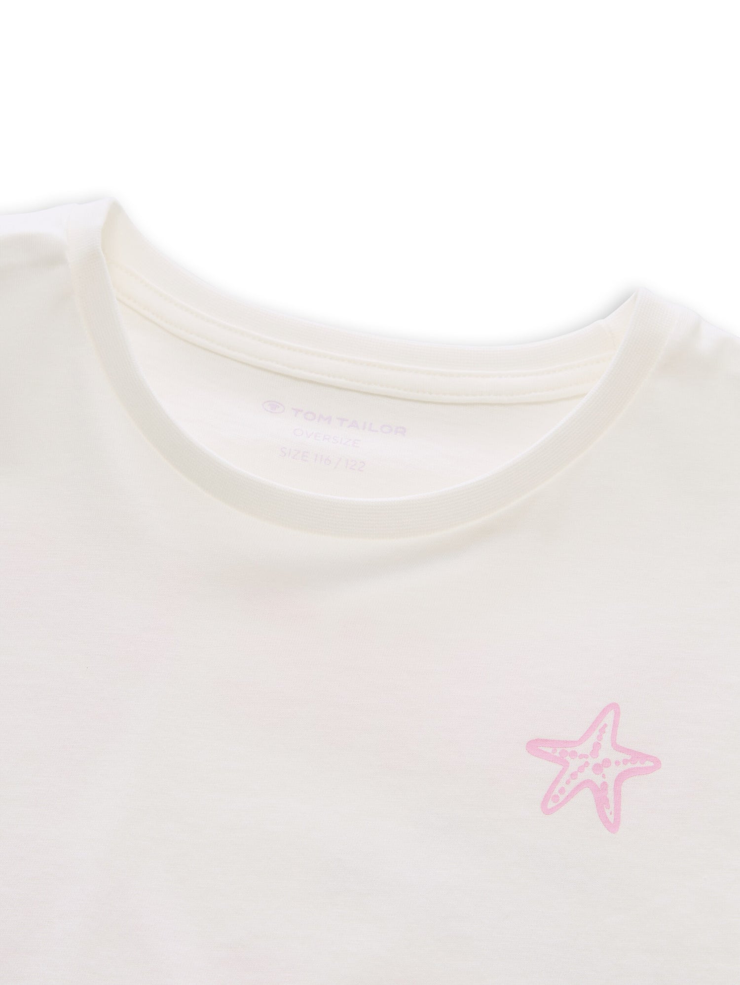 Oversize T-Shirt mit Rückenprint