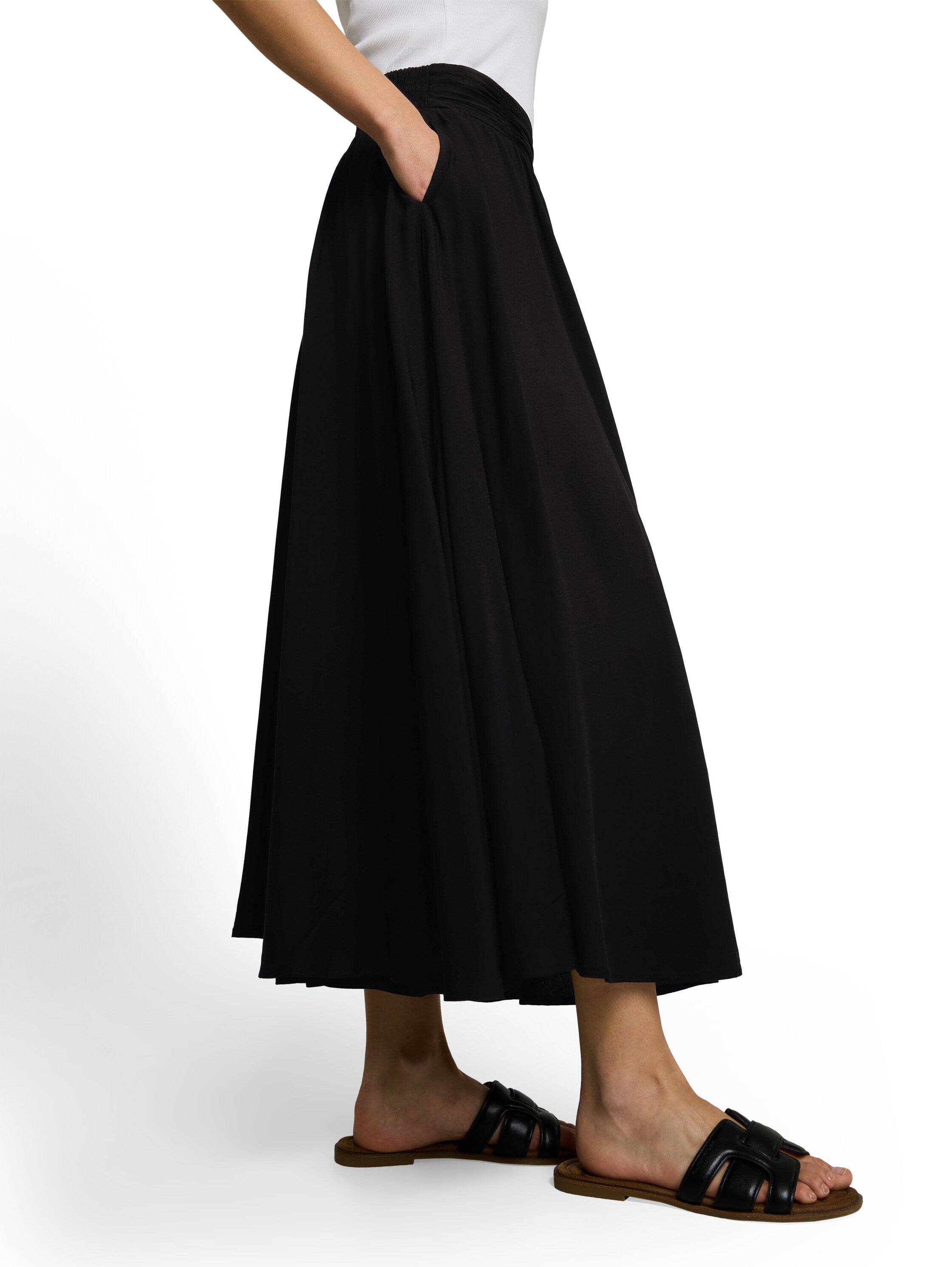 High Waist Culotte Hosenrock