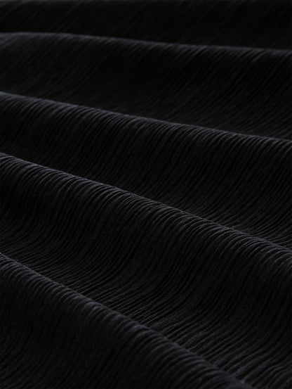 Midi-Kleid in Plissee-Optik