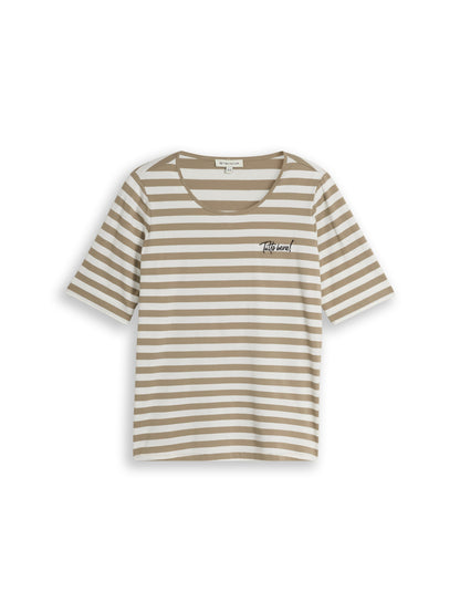 Plus Size - T-Shirt mit Stickerei