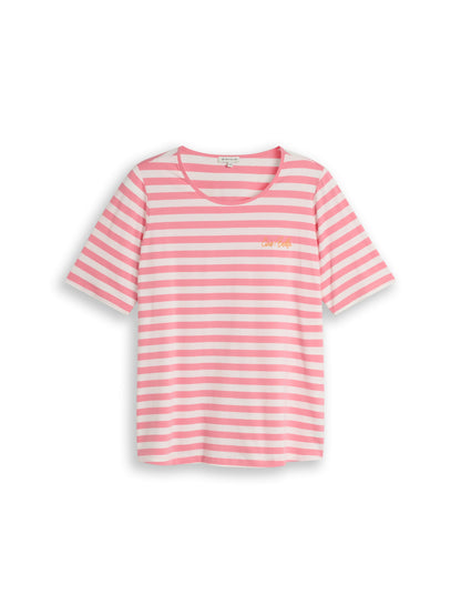 Plus Size - T-Shirt mit Stickerei