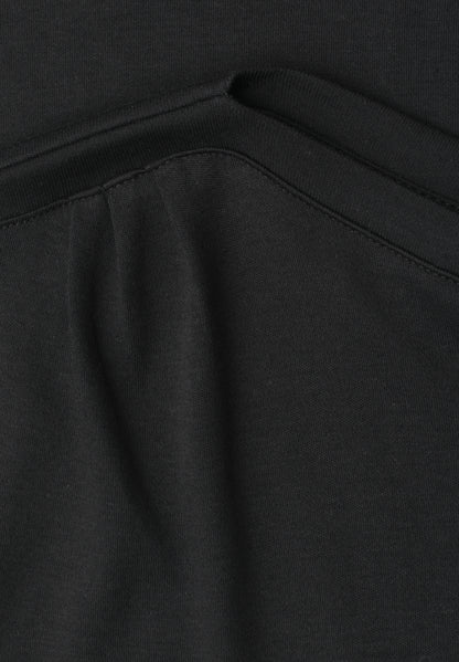 Dropped Shoulder Shirt mit Raffung