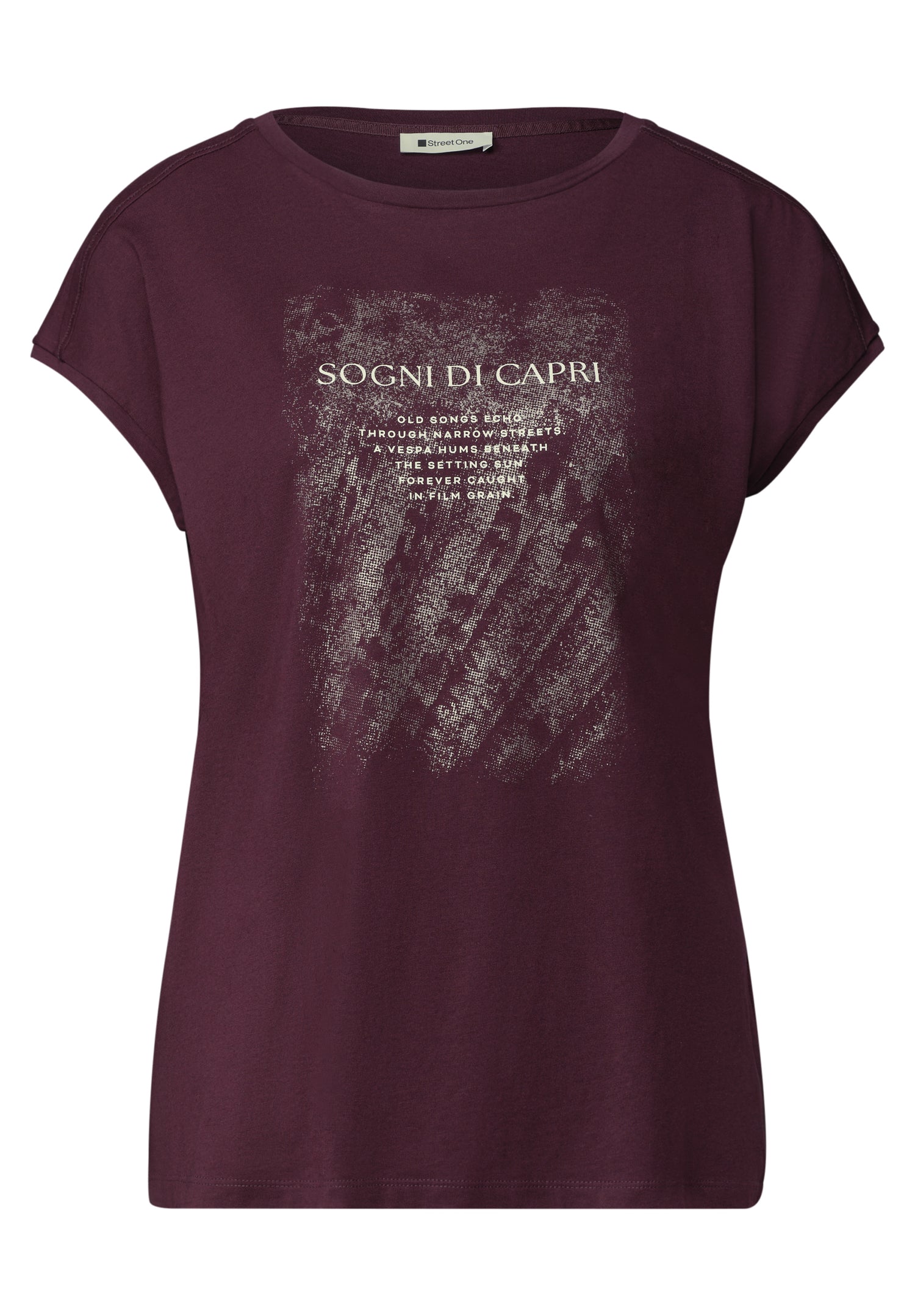 Dropped Shoulder Shirt mit Artwork