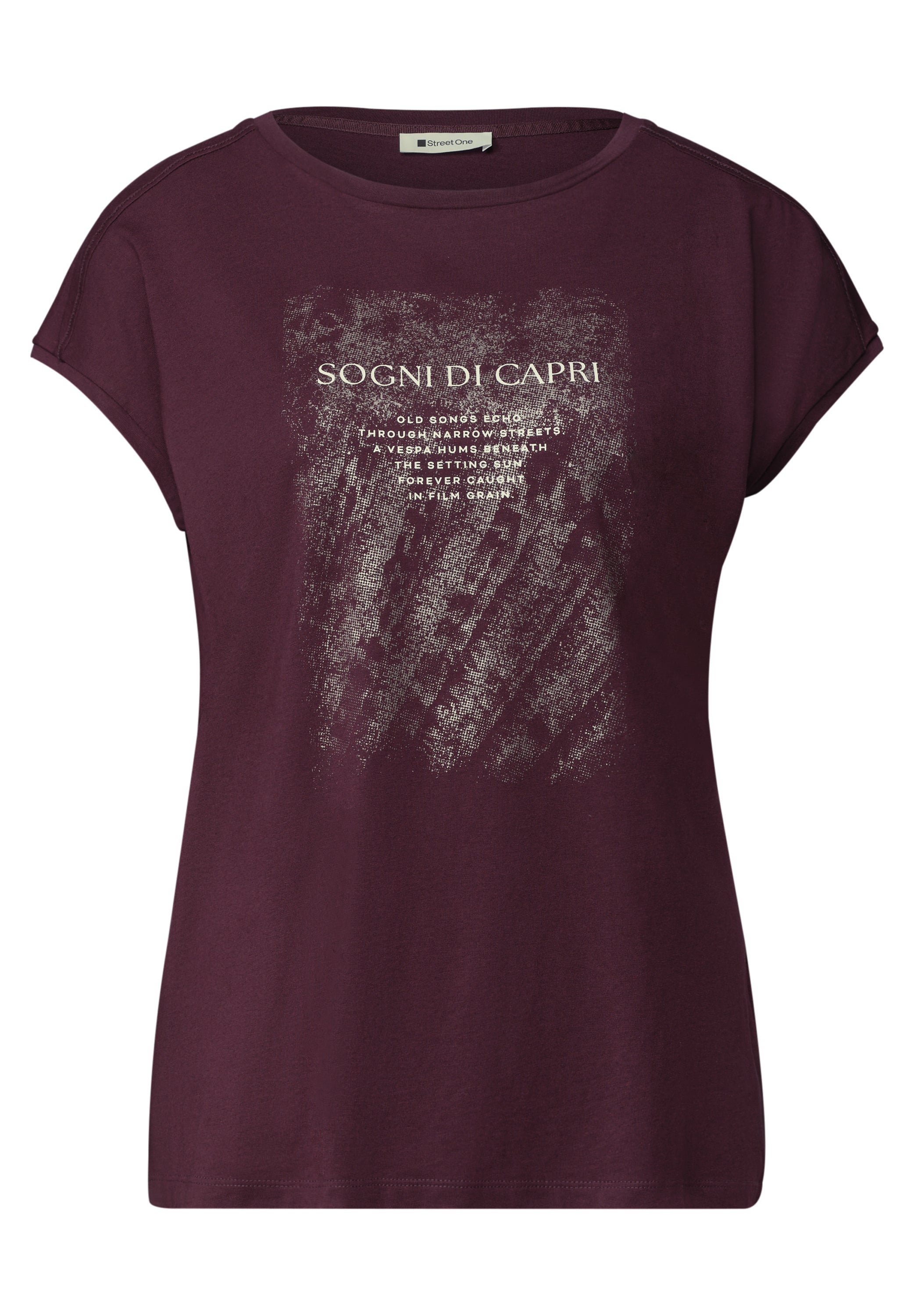 Dropped Shoulder Shirt mit Artwork