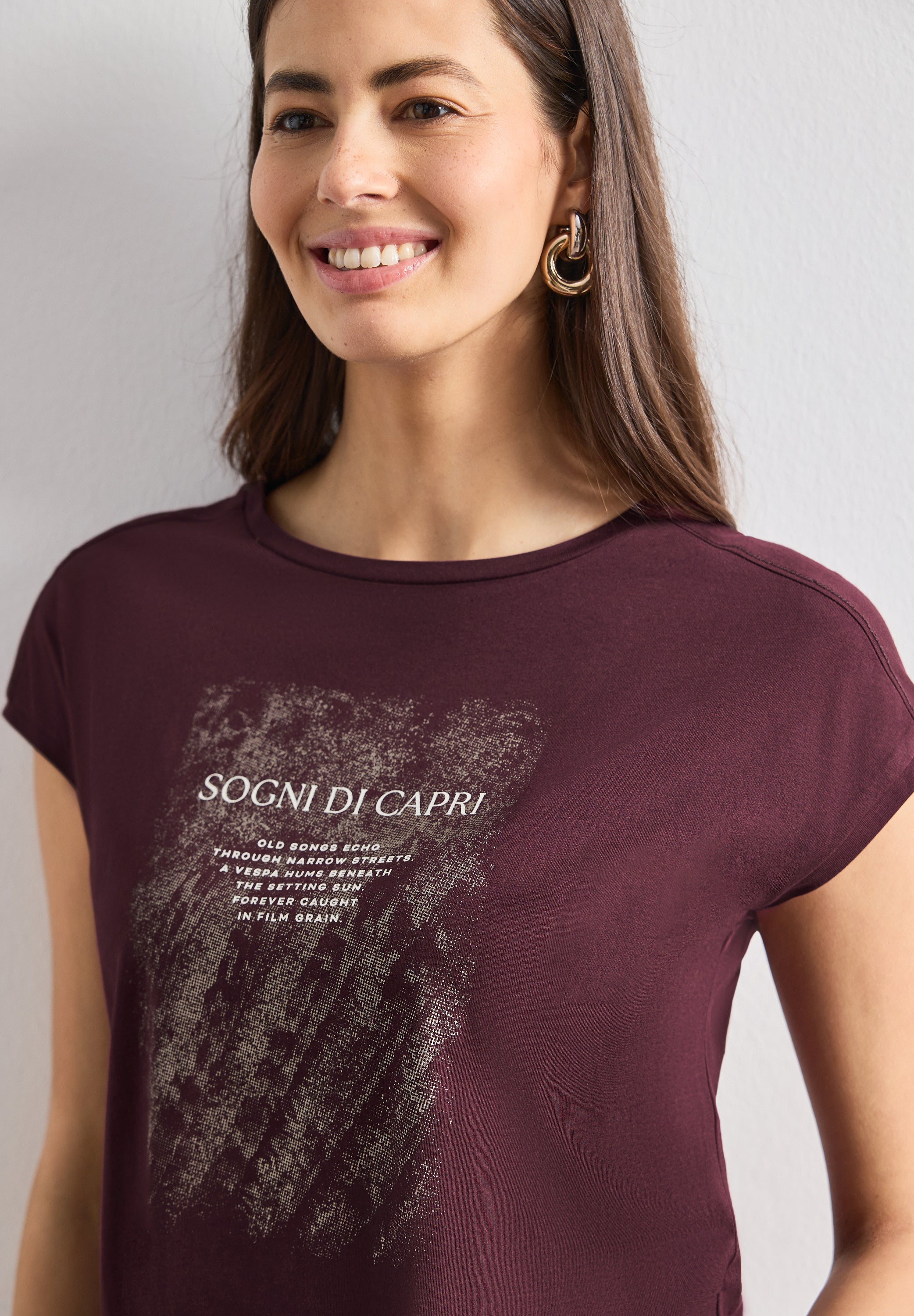 Dropped Shoulder Shirt mit Artwork