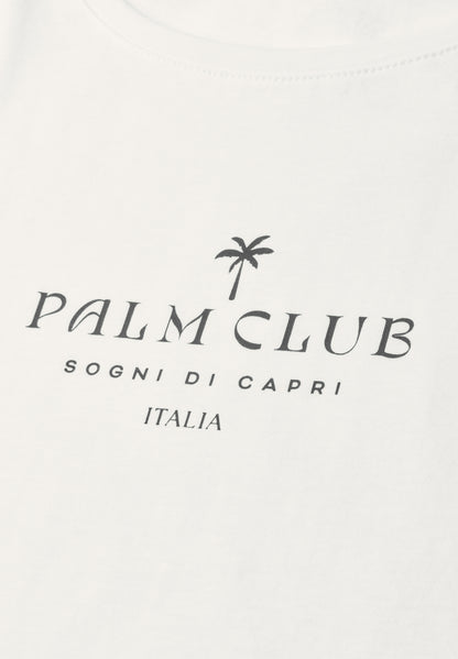 Dropped Shoulder Shirt mit Wording
