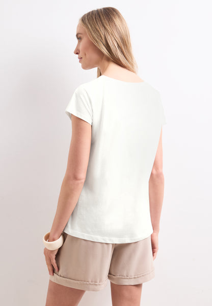 Dropped Shoulder Shirt mit Wording