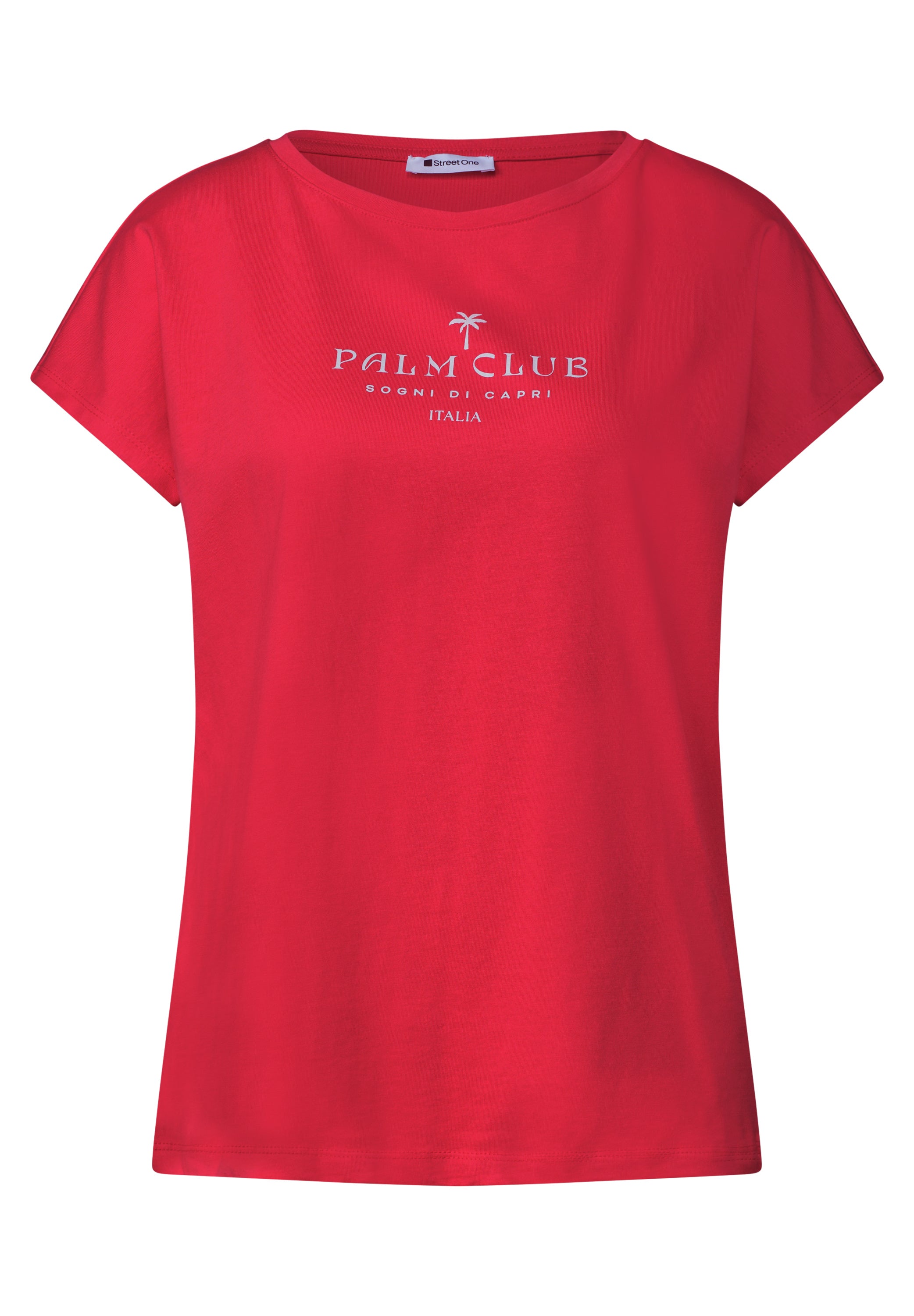 Dropped Shoulder Shirt mit Wording
