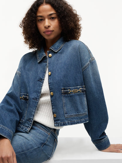 CROPPED JACKET CAM MID