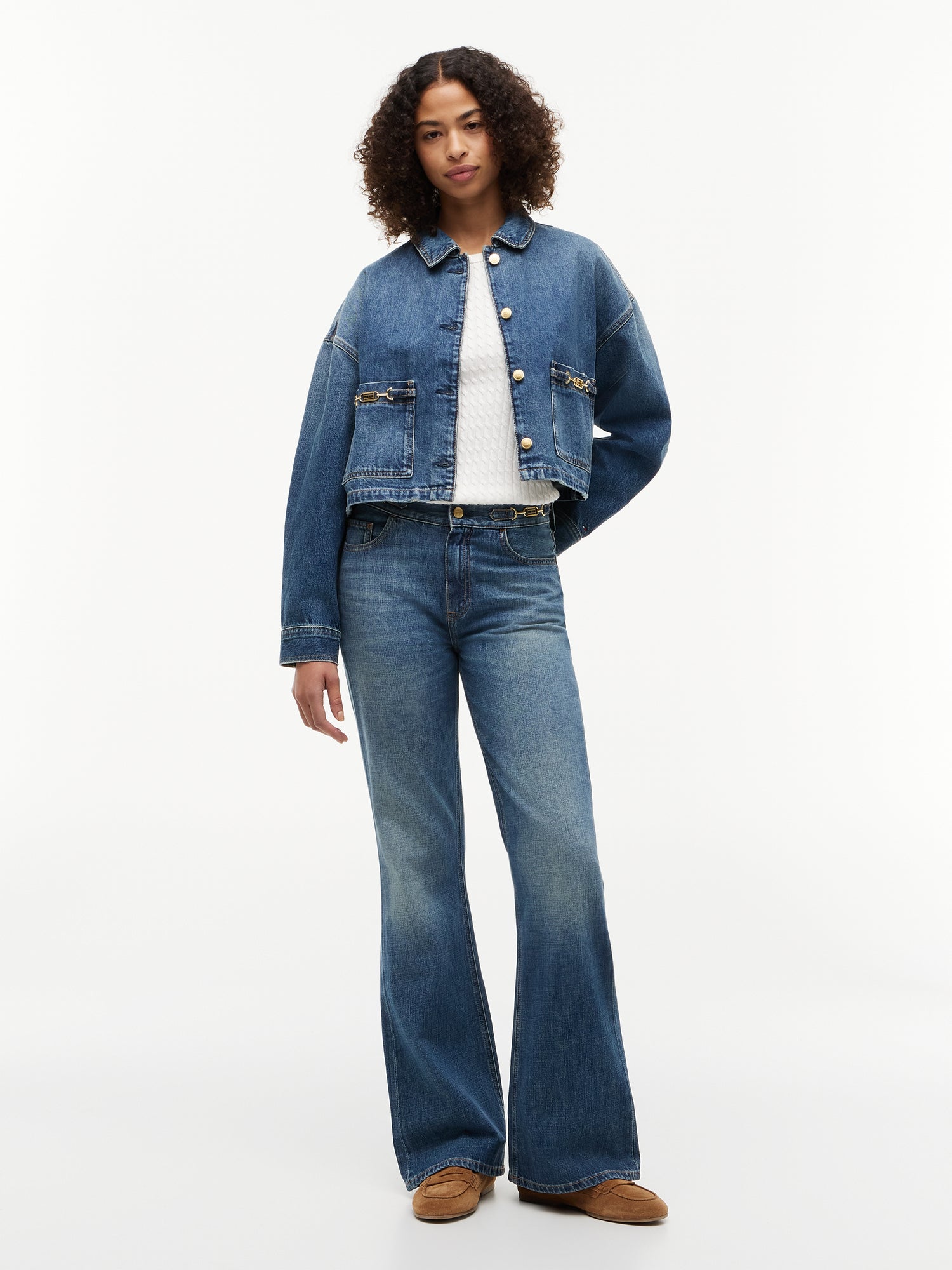 CROPPED JACKET CAM MID