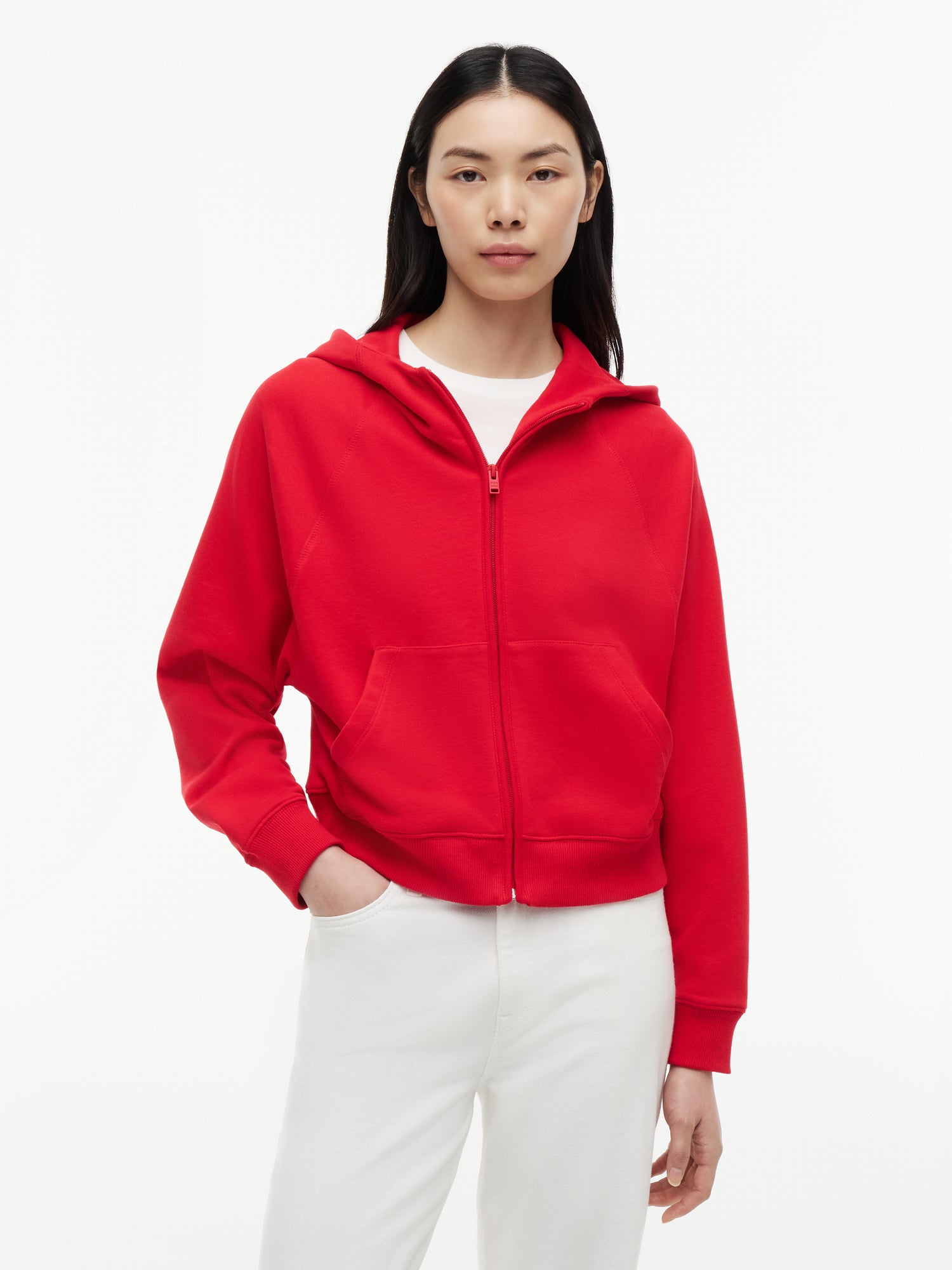 TJW BXY S FLAG ZIP THRU HOODIE