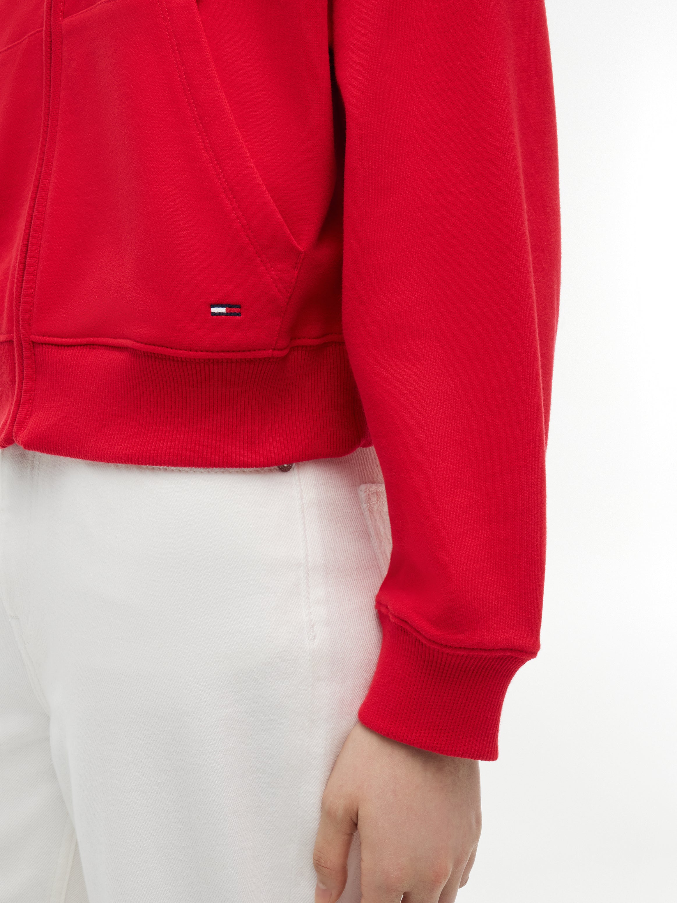 TJW BXY S FLAG ZIP THRU HOODIE