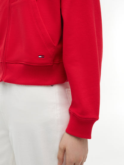 TJW BXY S FLAG ZIP THRU HOODIE