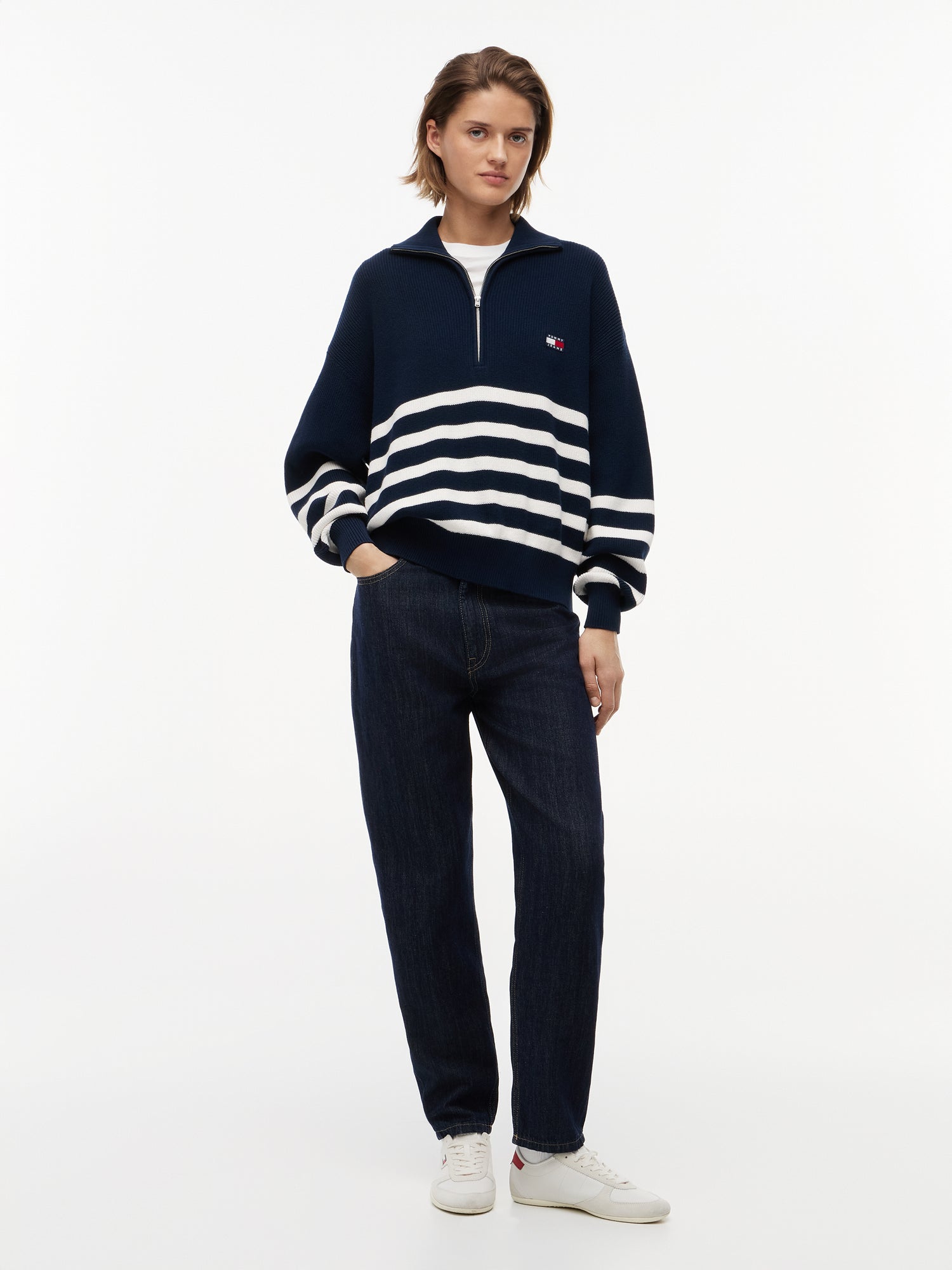 TJW QUARTER ZIP SWEATER