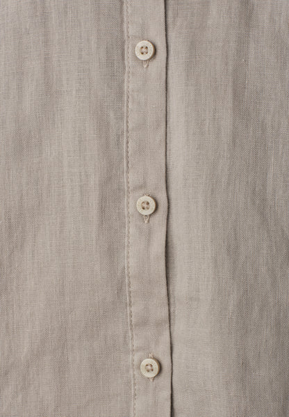 Dropped Shoulder Bluse aus Leinen