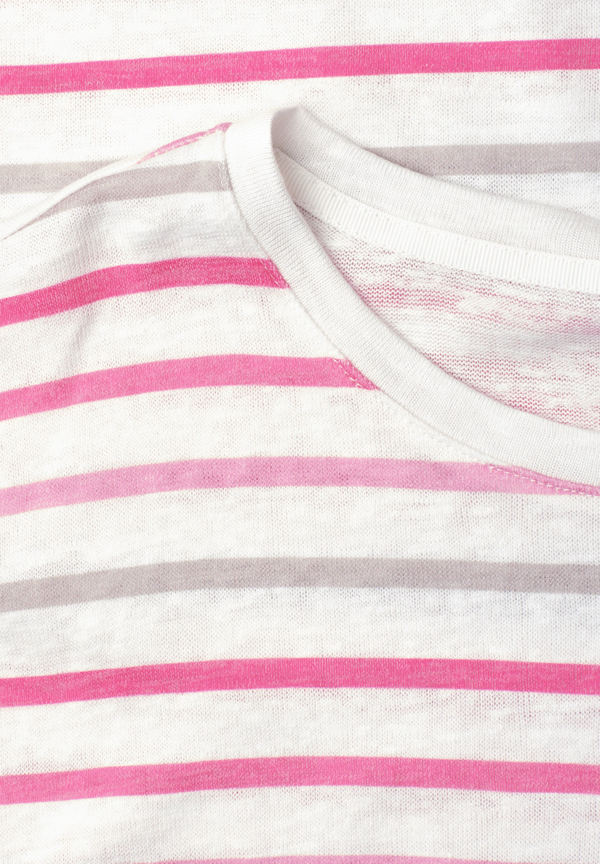 Dropped Shoulder Shirt mit Streifen
