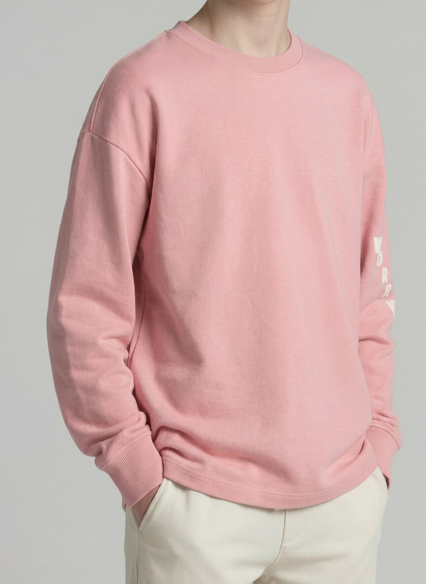 Oversize Sweatshirt mit Print