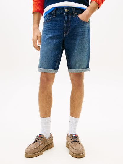 Ronnie Faded Slim Denim Shorts