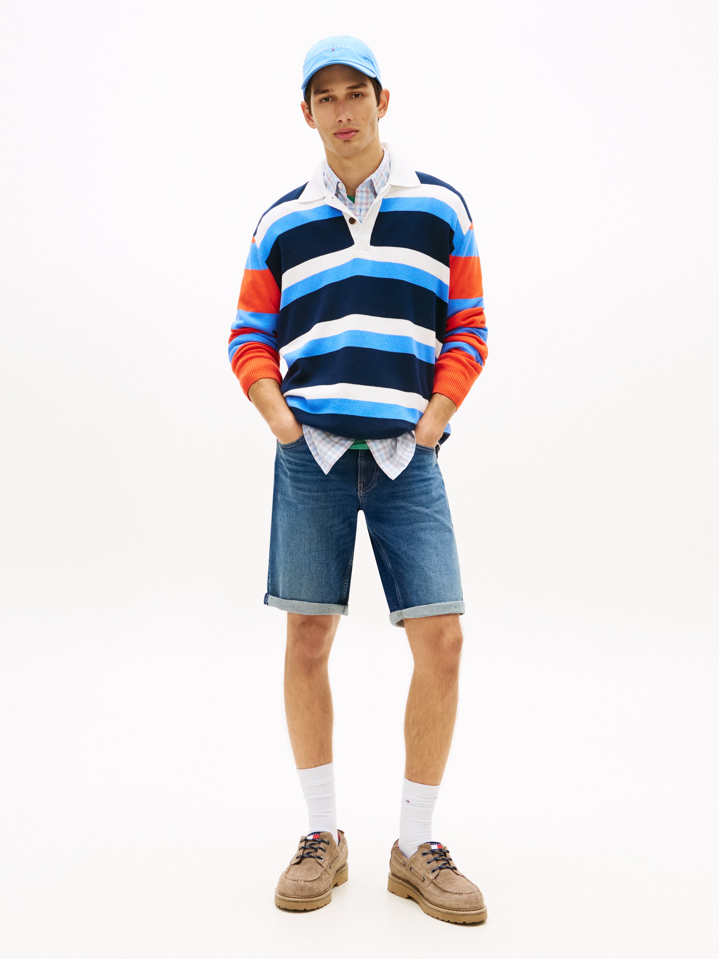 Ronnie Faded Slim Denim Shorts