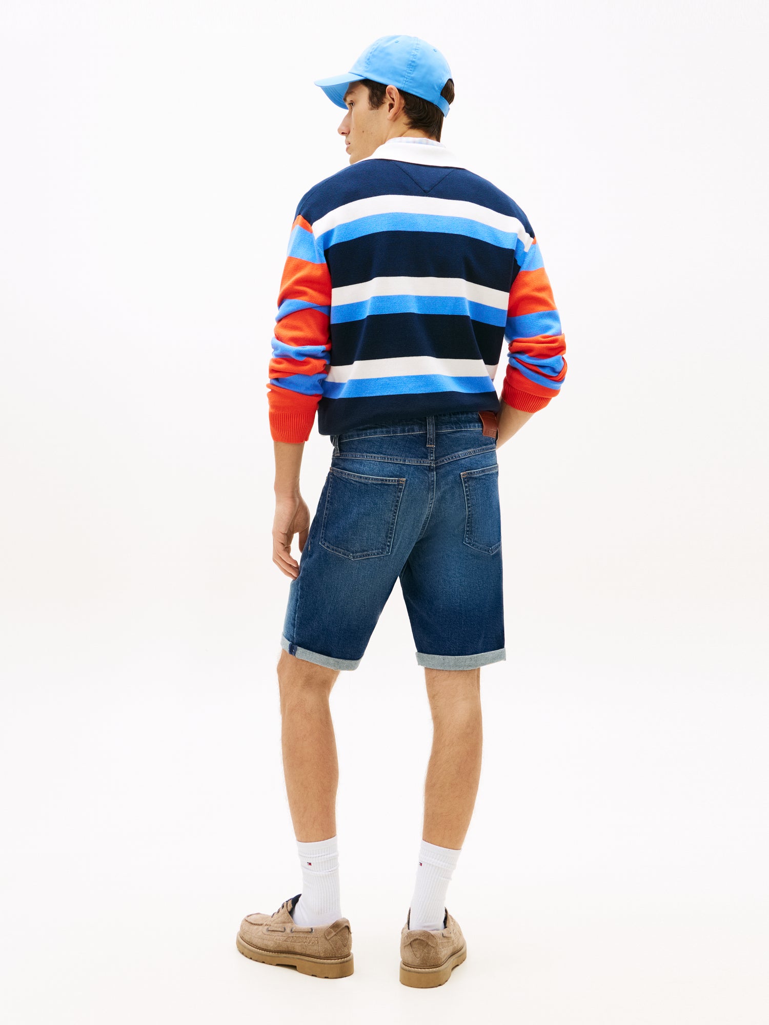 Ronnie Faded Slim Denim Shorts
