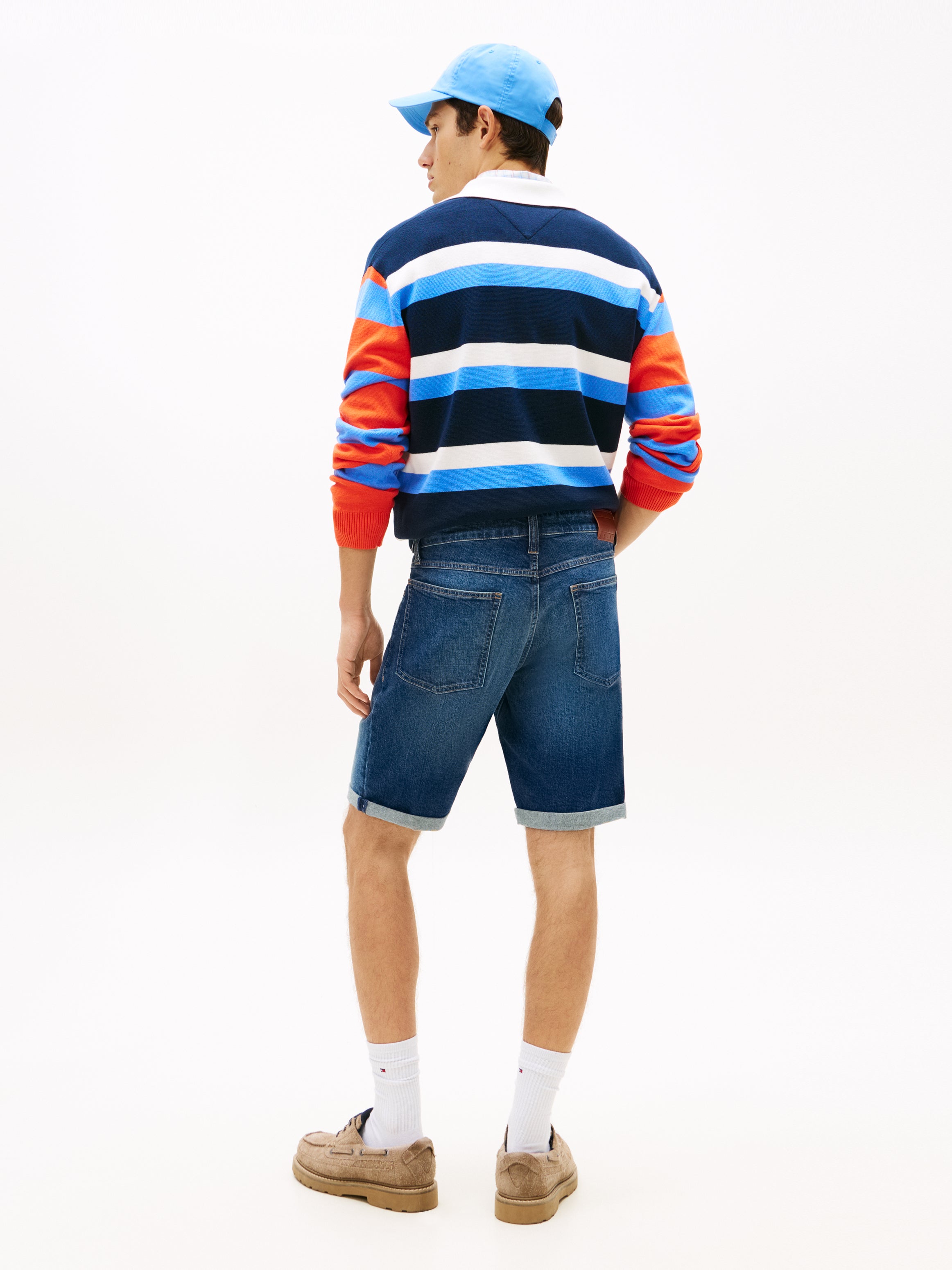 Ronnie Faded Slim Denim Shorts