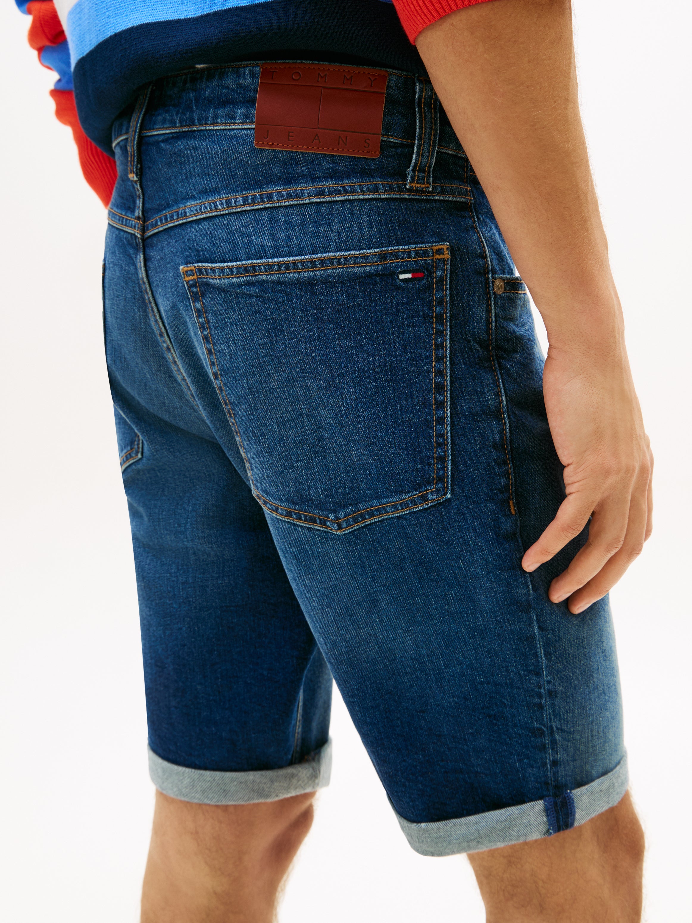 Ronnie Faded Slim Denim Shorts