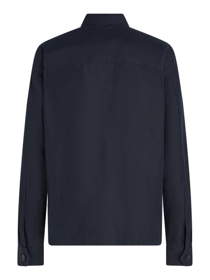 COTTON NYLON SHIRT JACKET
