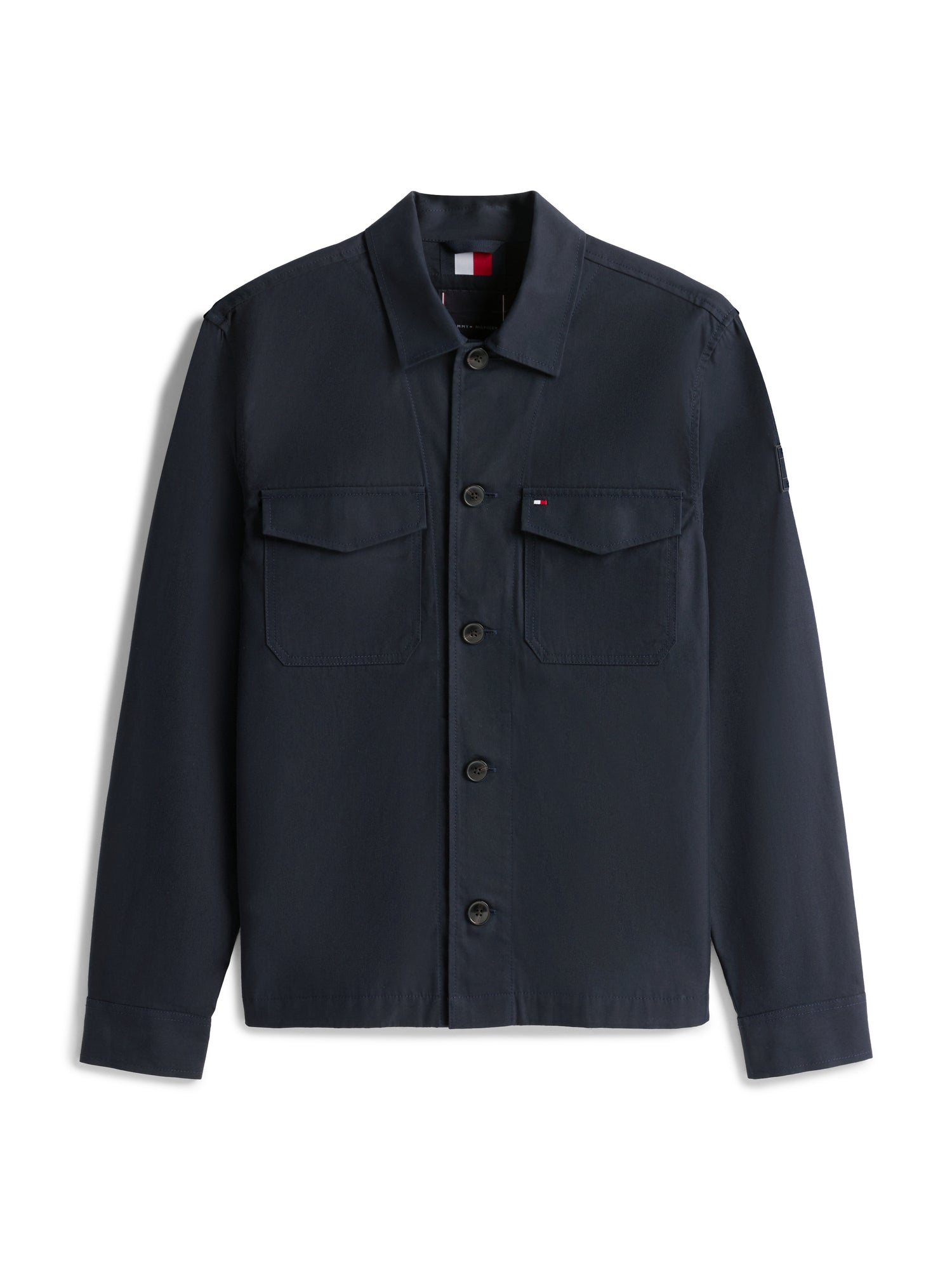 COTTON NYLON SHIRT JACKET