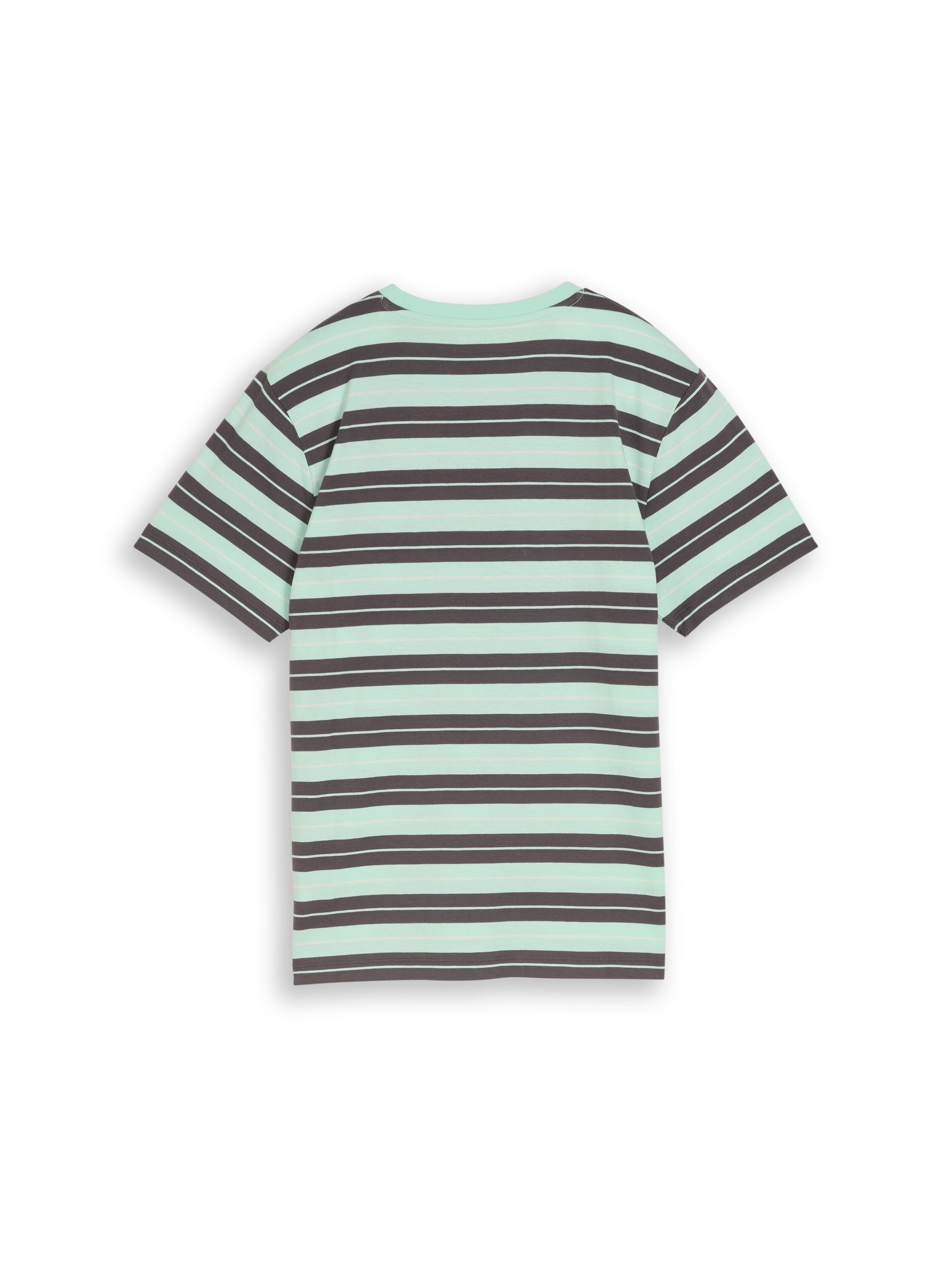 T-Shirt mit Streifenmuster aus Baumwolle
