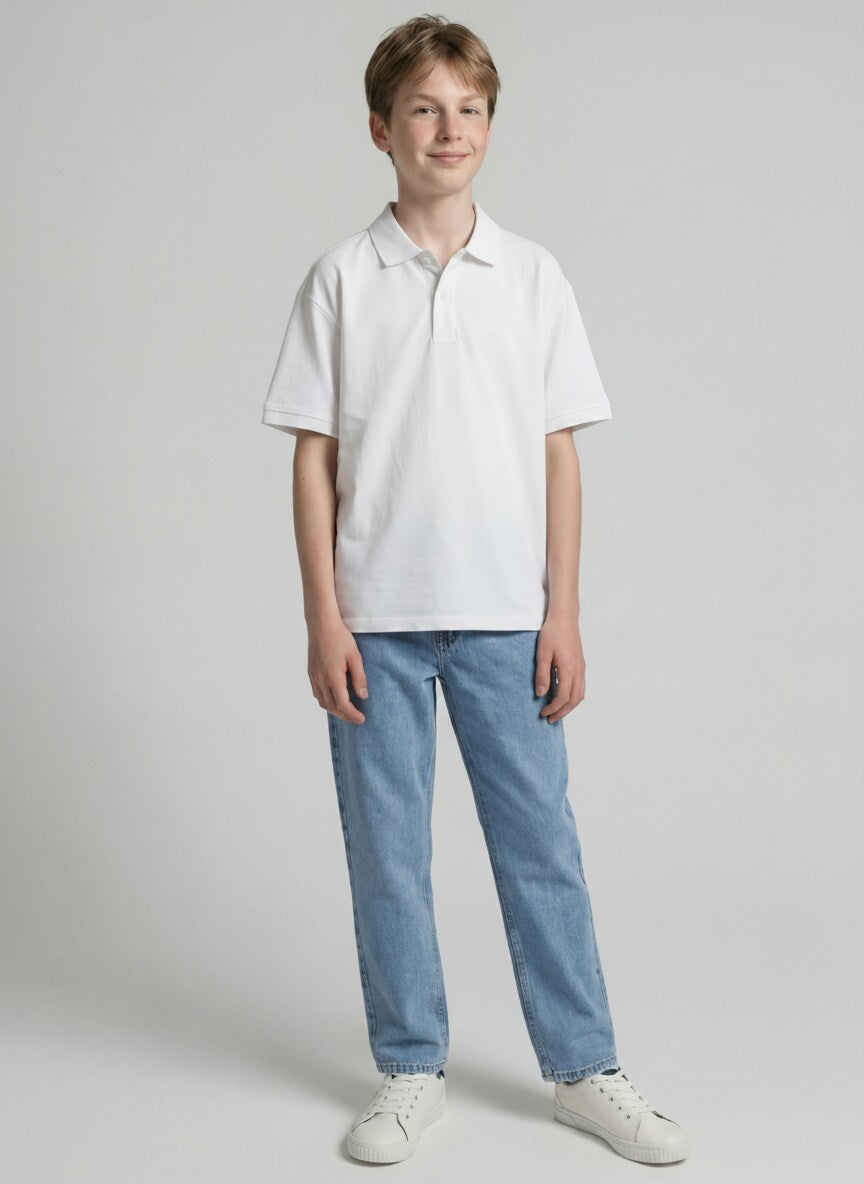 Oversize Piqué Poloshirt
