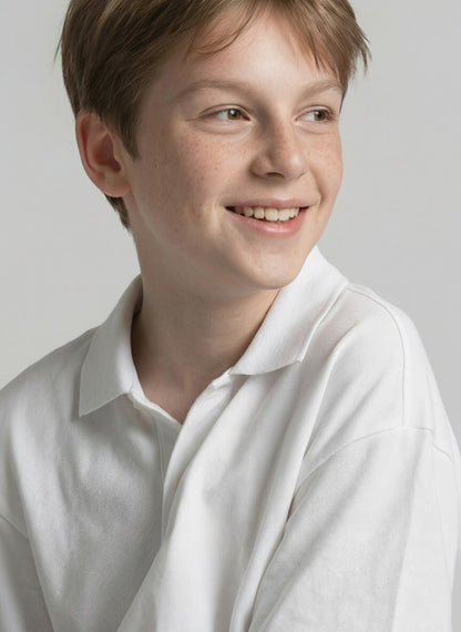 Oversize Piqué Poloshirt