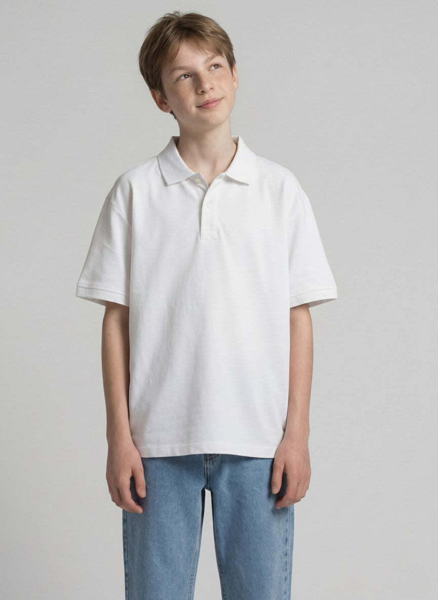 Oversize Piqué Poloshirt