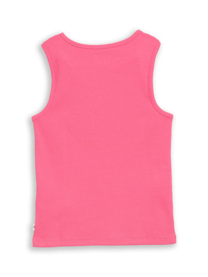 Ripp Top mit Knoten-Detail