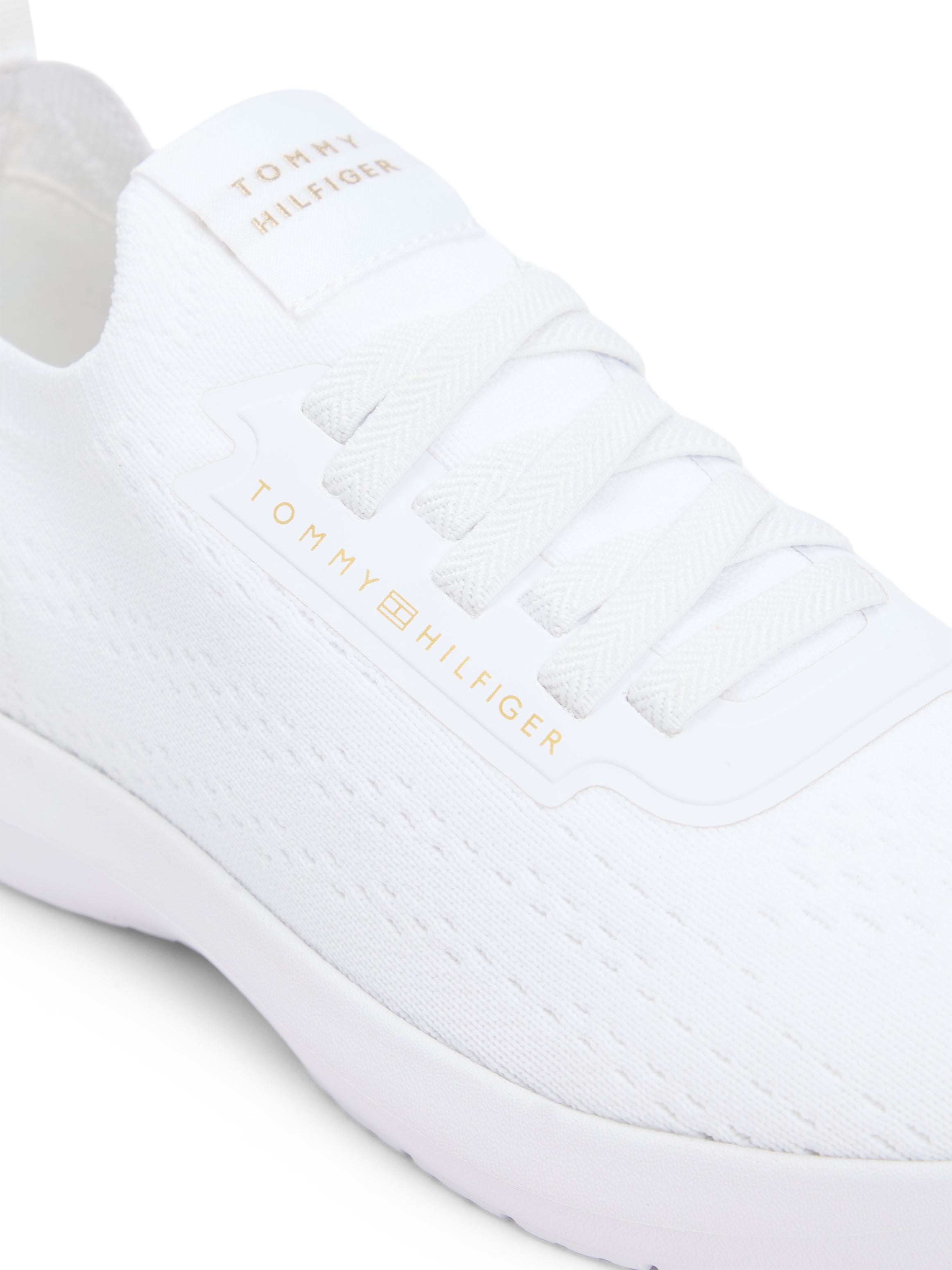 Knit Lightweight Mono-Sock Slip-On Trainers