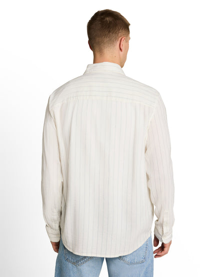 Relaxed Fit Hemd mit Streifen