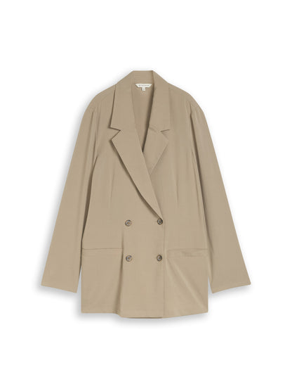 Loose Fit Blazer mit Taschen