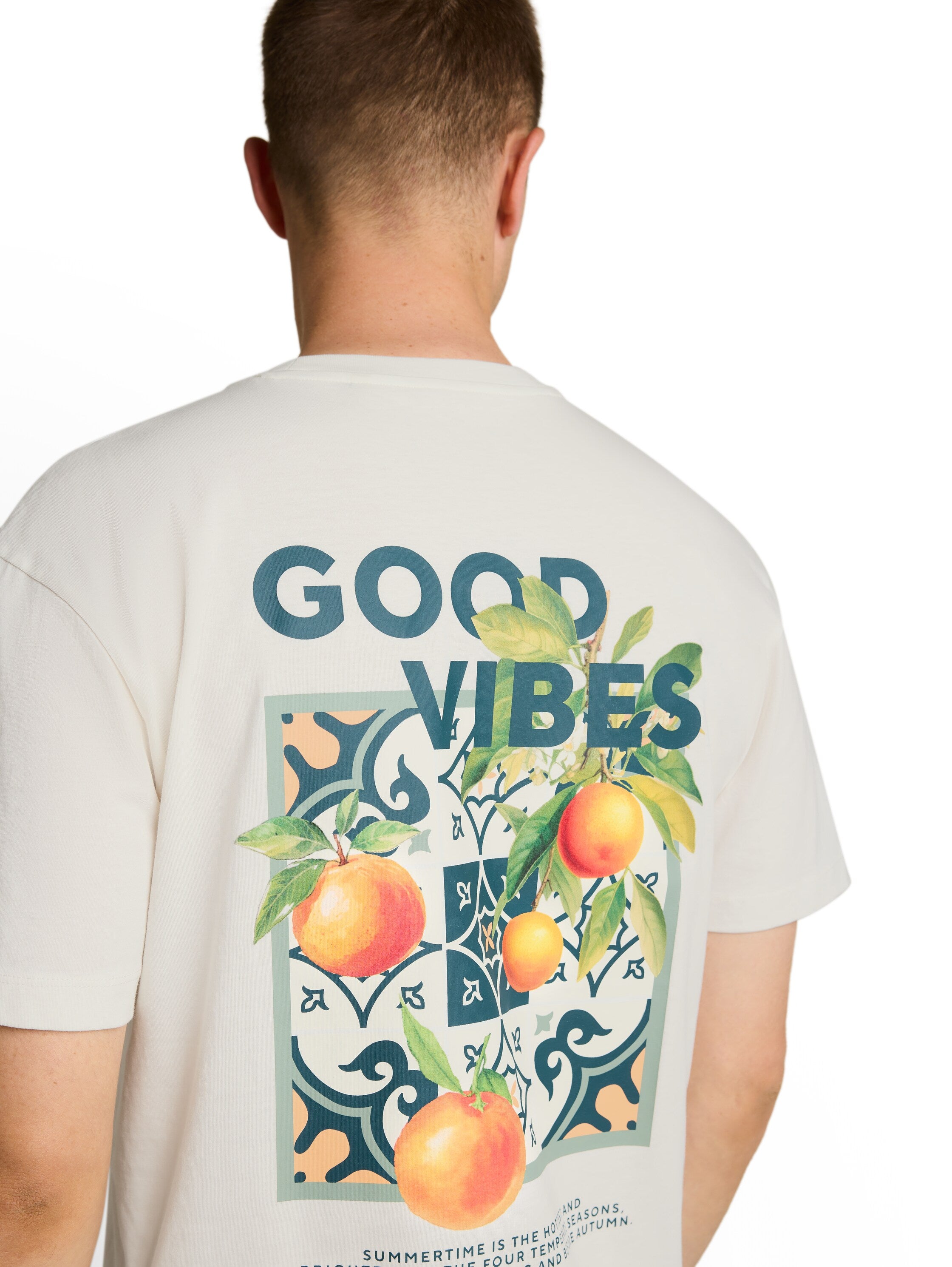 Relaxed Fit T-Shirt mit Rückenprint