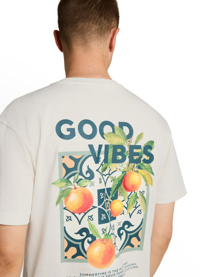 Relaxed Fit T-Shirt mit Rückenprint