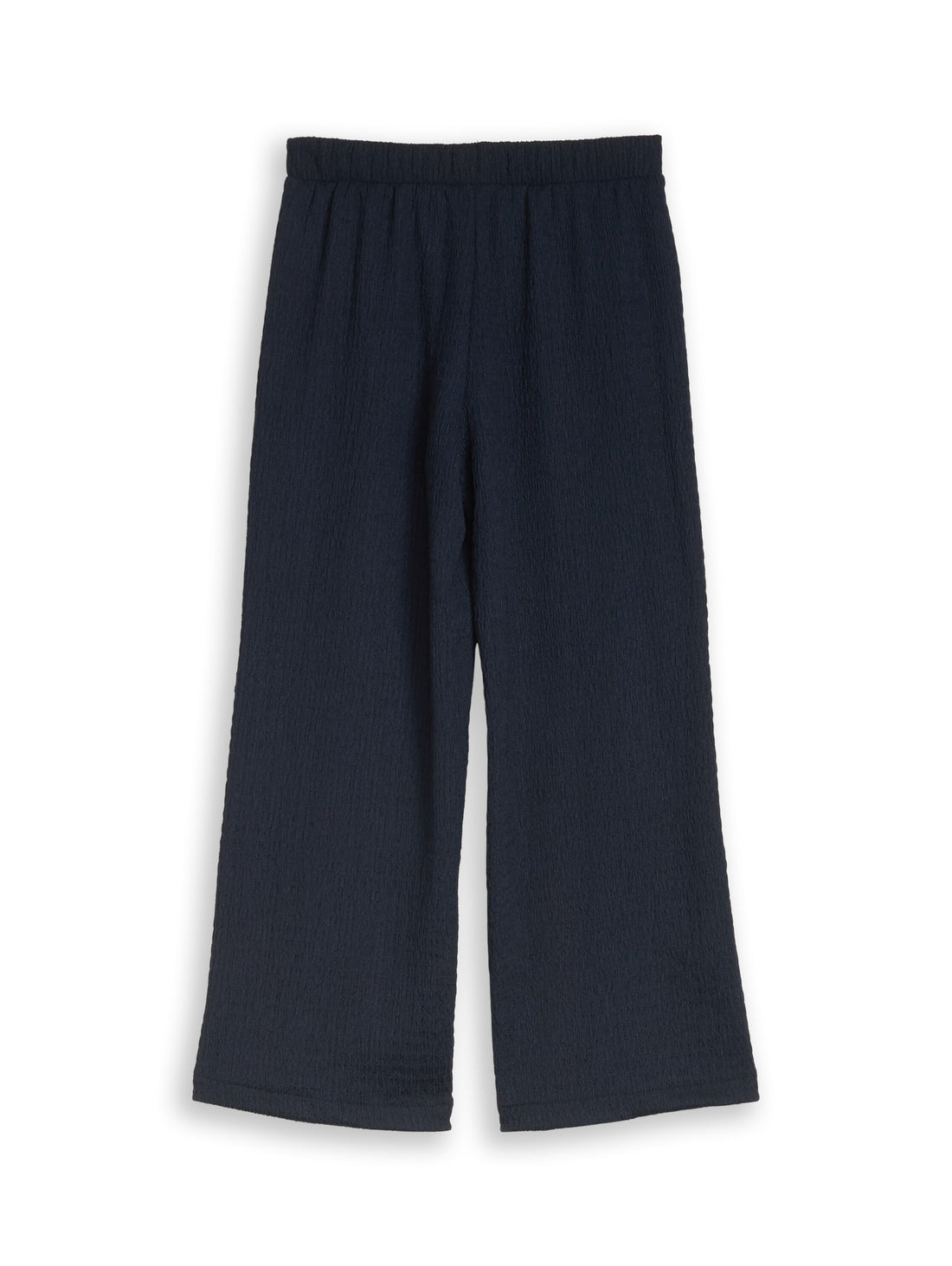 Wide Leg Hose mit Struktur