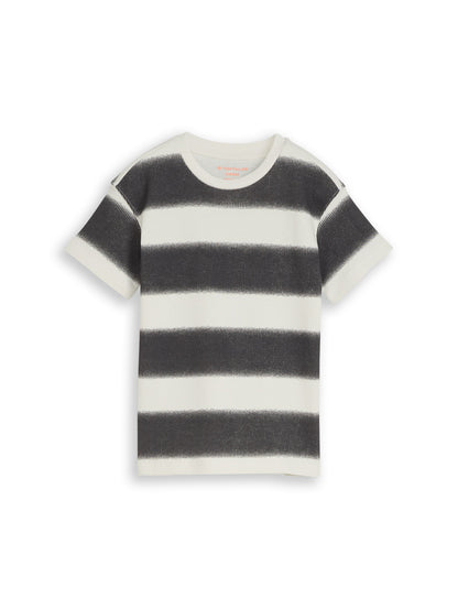 Oversize T-Shirt mit Waffelstruktur